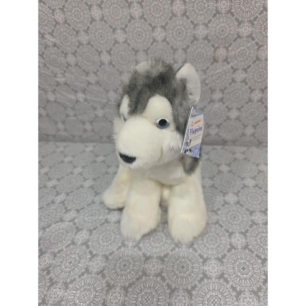 Aurora Flopsies Collection Kodi Husky Dog Plush Stuffed Animal Toy 12"‎